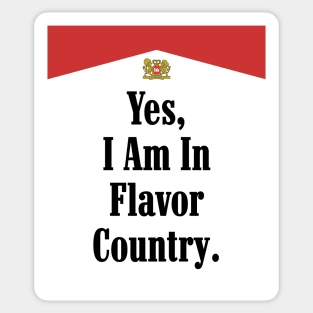 Flavor Country Sticker